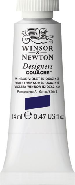 Designer Gouache 14mL Wnsor Dioxazine Violet