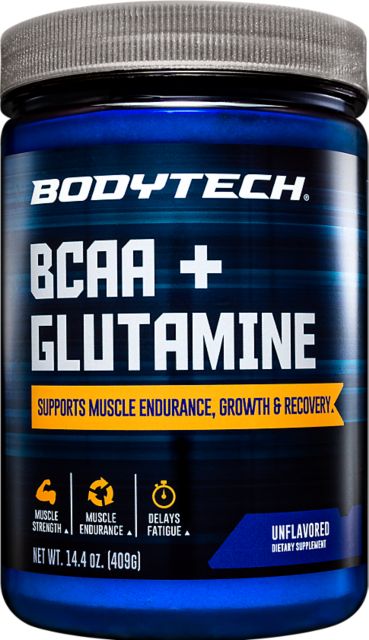 BodyTech  BCAA & GLUTAMINE 14.4 OZ