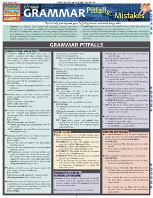 COMMON GRAMMAR MISTAKES