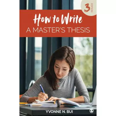 How to Write a Master's Thesis